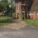 east coast scaffolding bell tower