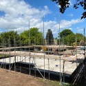 east coast scaffolding construction site