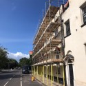 east coast scaffolding street side